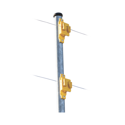 [SFPASOY] Aislador de Paso color Amarillo reforzado para cercos eléctricos, resistente al clima extremoso