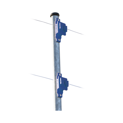 [SFPASOB] Aislador de Paso colo Azul reforzado para cercos eléctricos, resistente al clima extremoso