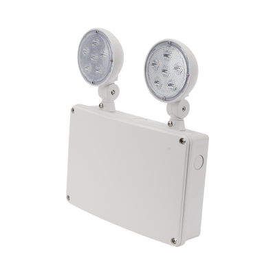 [SFWMC]  Luz de Emergencia/Montaje Universal (pared, lateral o Techo)/Batería de Respaldo Incluida