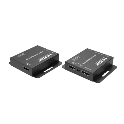 [EPC-ED970] Kit Extensor HDMI | 4K2K@40m | 1080p@70m | Cat5e/Cat6 | Soporte PoC | HDMI Loop | Transmisión IR