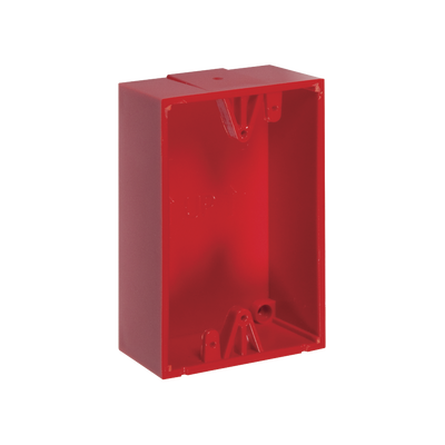 [KIT-71100A-R] Caja trasera de montaje color rojo para estaciones de parada STOPPER