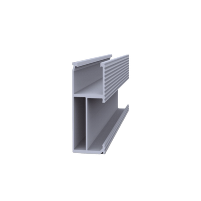 [EPL-SR8-2700] Riel 8 para montaje de módulos fotovoltaicos de aluminio anodizado de 2700mm.