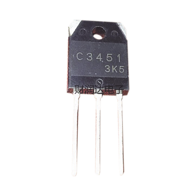 [2SC-3451] Transistor de Potencia en Silicio tipo NPN, 500 Vc-b, 15 A. 100 Watt, TO-3PA .