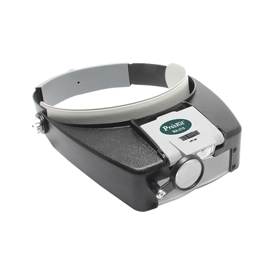 [711-IN-016] Lampara LED en correa frontal con lentes de aumento 1.8X, 2.6X y 5.8X.