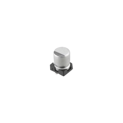 [493-3207-1-ND] Capacitor Electrolítico de Aluminio de 1uF, 50V, 20% tipo SMD.