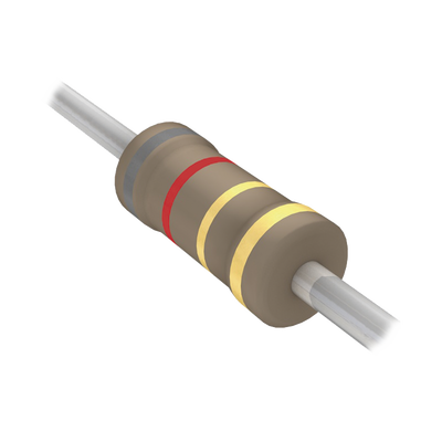 [8.2QBK-ND] Resistencia Axial de Película de Carbón de 8.2 Ohm, 1/4 Watt, 5%