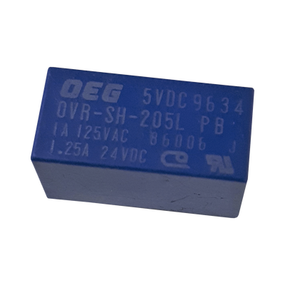 [43-11605] Relevador de +5 V, con capacidad de 1 Amp. a 125 Vca., 1.25 Amp. para 24 Vcc.