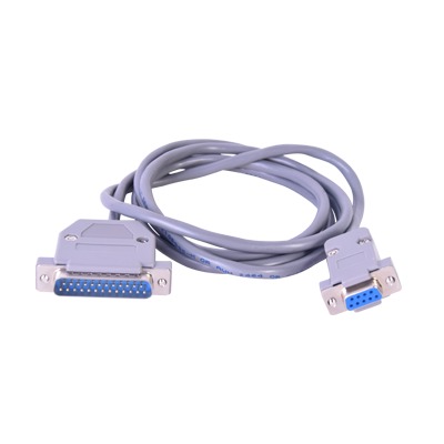 [S3080369B71] Cable Interfaz Remoto RS232 para R2600 DB25M a DB9H.