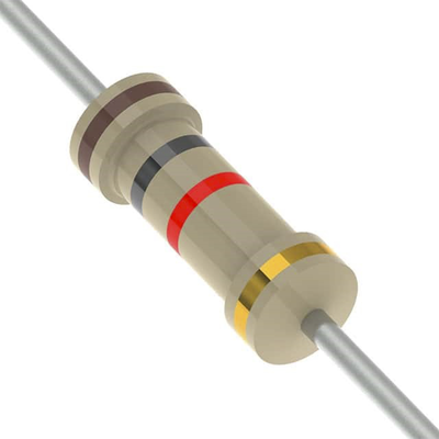 [281-1.0K-RC] Resistencia de Potencia en Oxido de Metal, 1 K Ohm, 1 Watt, 5% ROHS Comp., 3.5 x 10 mm.