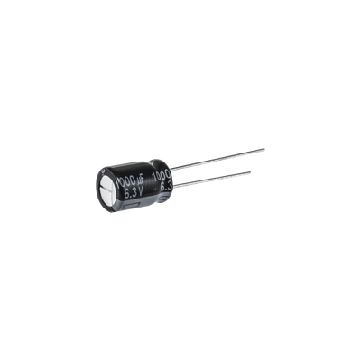 [6-EEU-FR1C102] Capacitor Electrolítico Radial de Aluminio, 1000 UF, 16V, 10x16 mm, 20%