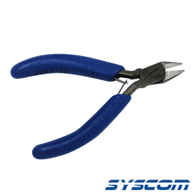 [758-PL-018] Pinza de corte fino frontal al raz templada 4-1/4"