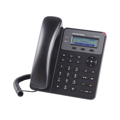 [GXP-1610] Teléfono IP SMB de 1 Línea, 1 Cuenta SIP con 3 teclas de función programables y conferencia de 3 vías. 5Vcc
