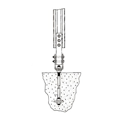 [HB36] Sistema de Anclaje Tipo Perno para Torres TBX24, TBX32, TBX40, TBX48, GTBX32, GTBX40 y GTBX48.
