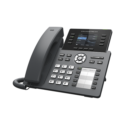 [GRP2634] Teléfono IP Wi-Fi, Grado Operador, 8 líneas SIP con 4 cuentas, pantalla a color 2.8", puertos Gigabit, Bluetooth, PoE, codec Opus, IPV4/IPV6 con gestión en la nube GDMS