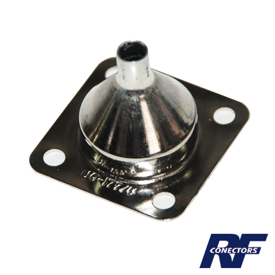 [UG-177/U] Campana para Montaje de Cable en Conectores de Chasis con 4 Perforaciones a 18 mm.