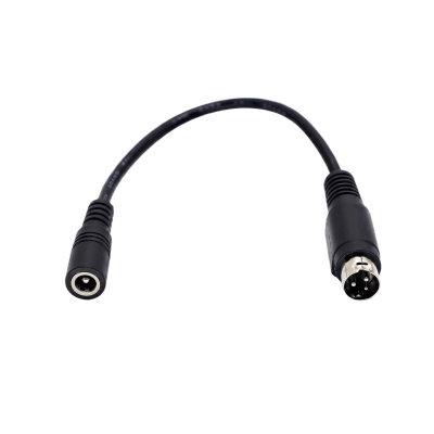 [PL3DIN] Adaptador de Corriente DC Jack 5.5mm x 2.1mm a Mini-DIN de 3 Pines