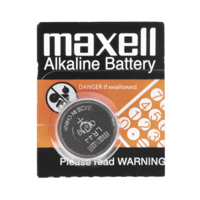 [LR44H] Batería Alcalina tipo LR44 (de botón) de 1.5 V 110 mAh 