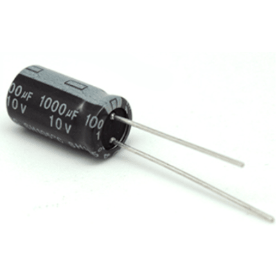 [1000M0010V] Capacitor Electrolítico de Aluminio, Radial de 1000 µFd, 10 V