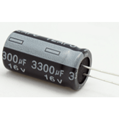 [3300M0016V] Capacitor Electrolítico 3300MF, 16 V.