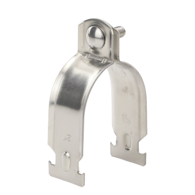 [STRUT-STRAP2] Abrazadera de Acero Inoxidable  de 2 " Para Unicanal Tipo Strut