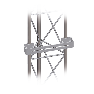 [SHU-PTZ-30] Herraje Multipropósito para Torre STZ30G. Ideal para Instalación de PTZ o Bullet en Torre.
