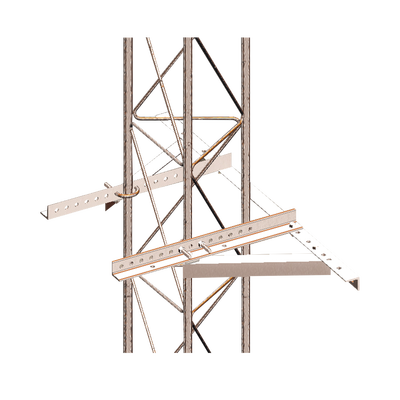 [SM-PM-G] MONTAJE SUJETADOR A/PARED P/TRAMO STZ30G/35G/45G GALV. INM. E/CAL.