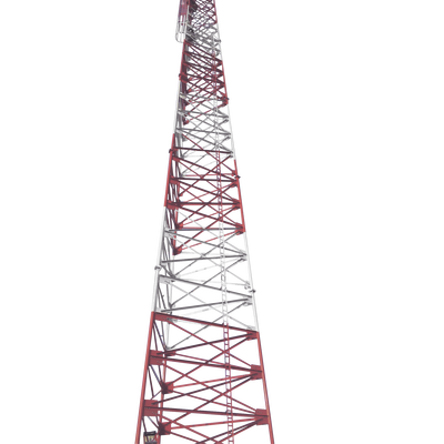 [STAT-30M-BF] Torre Autosop. Tubular Uso Pesado. 30 Metros (Sec B - F). Galv. Inmersión. Con Accesorios.