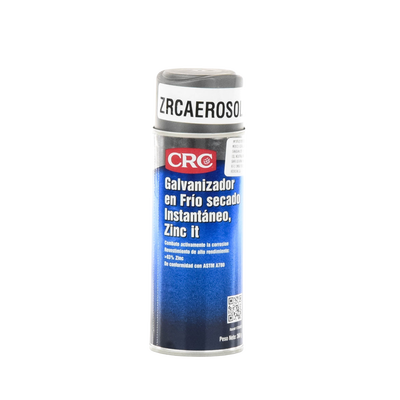 [ZRC-AEROSOL] Compuesto Zinc en Aerosol  para Retoque de Piezas Galvanizadas por Inmersión en Caliente (386 gr.).