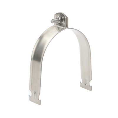 [STRUT-STRAP4] Abrazadera de Acero Inoxidable  de 4" Para Unicanal Tipo Strut