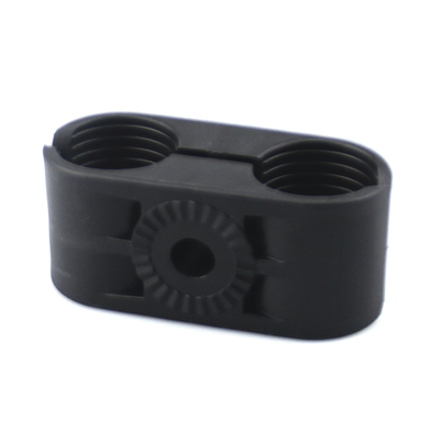 [CB-58] Paquete de 10 Sujetadores Plasticos Para Cable Coaxial de 5/8"