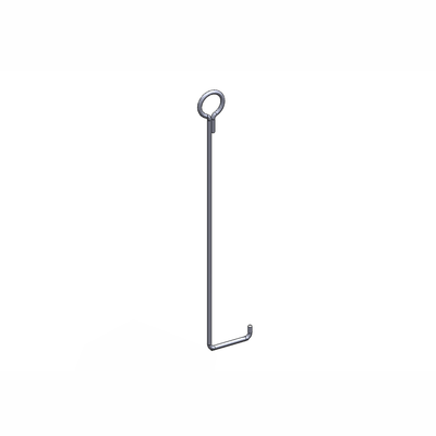[SAZ-45] Ancla de piso para retenida para torre de 45 m, tipo piso con galvanizado por electrólisis