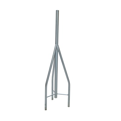 [SCZ-45G] Tramo de Remate / Copete, tubo industrial 1 1/4" con tubo central 2 3/8" galvanizado por inmersión en caliente.