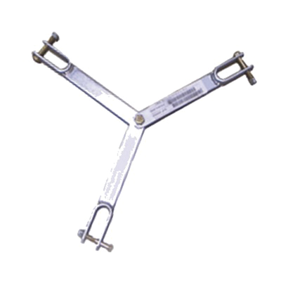 [SJB-90G] Brida para sujeción de retenida compatible con tramos STZ90G, Galvanizado por Inmersión en Caliente.