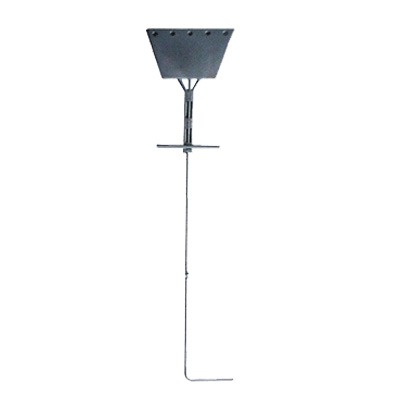 [SAZ-60] Ancla para retenida para torre de 60 mts., tipo piso con galvanizado por electrólisis