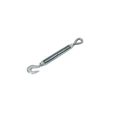 [TEN-3/8X6] Tensor para Retenida Tipo OJO-GANCHO. Dimensiones 3/8" x 6", peso 0.360 Kg.