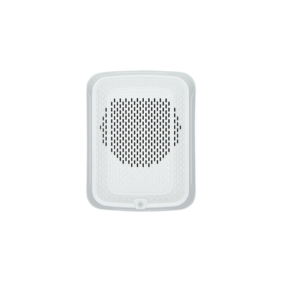 [SPW-L] Bocina para Montaje en Pared, Color Blanco, Nuevo Diseño Moderno y Elegante y Menor Consumo de Corriente