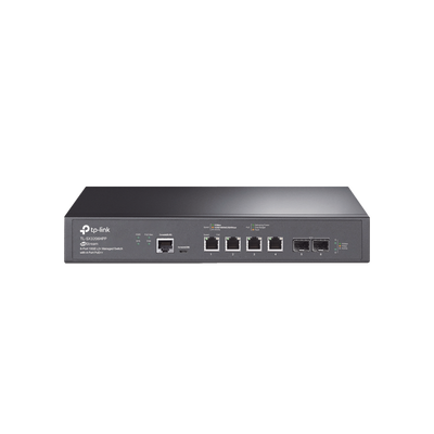 [TL-SX3206HPP] Switch L2+ PoE++ Omada 6 Puertos 10G / 4 Puertos 802.3 af/at/bt  Multi-Gigabit  1G, 2.5G, 5G, 10G / 2 Puertos SFP+ 10G / Multicast IGMP / Adminstración Centralizada Omada o Stand-Alone / Presupuesto PoE 200W / Montaje Rack-Escritorio