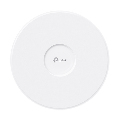 [EAP783] Punto de Acceso Omada / Wi-Fi 7 BE22000 MU-MIMO 4x4 / 2 Puertos 10 Gbps / Mesh Omada / Operaciones Multiencale (MLO) / Configuración por Controlador o Stand-Alone / Para Montaje en Techo/pared / Alimentación PoE++