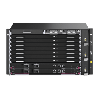 [DS-P8000-X7] Chassis Optical Line Terminal (OLT) / 7 Slots de Servicio / 160 Gbit/s por Slot / GPON 2.5Gbps + XGS-PON 10Gbps / Gestión Centralizada DPMS / 1:256 Split Ratio / Dual Main Control Redundante / L2+L3 Avanzado