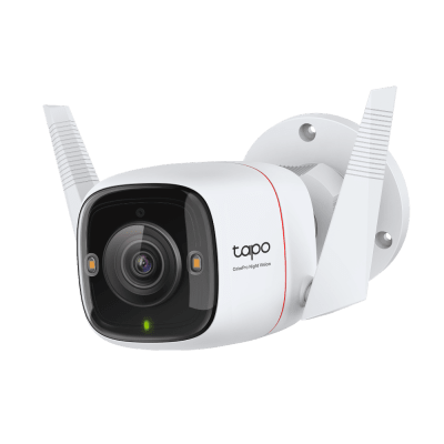 [TAPO-C325WB] Cámara de Seguridad Wi-Fi Exterior / 2K QHD 2688×1520 / Lente F1.0 Super-Aperture / Sensor Starlight 1/1.79" / ColorPro Night Vision / AI Detección Persona-Animal-Vehículo / IP66 / Audio Bidireccional / Doble Conectividad W