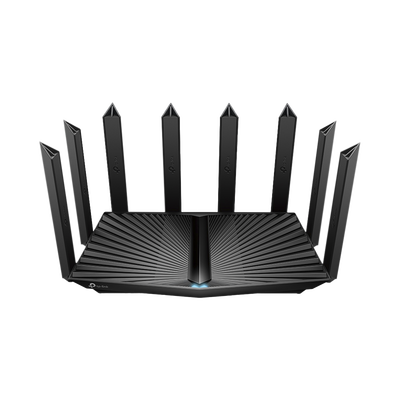 [ARCHERAX90] Router WiFi 6 Triple Banda AX6600 MU-MIMO / 1 Puerto WAN/LAN 2.5 Gbps / 1 Puerto WAN/LAN 1Gbps / 3 Puertos LAN 1Gbps / 2 puerto USB 3.0 / OneMesh ™ / Adminitración App (Tether) o Página web / Protección HomeShield