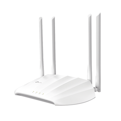 [TL-WA1201] Router Inalámbrico WISP, 2.4 GHz, 300 Mbps, 3 antenas externas omnidireccional 5 dBi, 4 Puertos LAN 10/100 Mbps, 1 Puerto WAN 10/100 Mbps, IPTV, IPV6