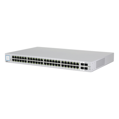 [US-48] Switch UniFi administrable de 48 puertos 10/100/1000, 2 SFP y 2 SFP+, Sin PoE