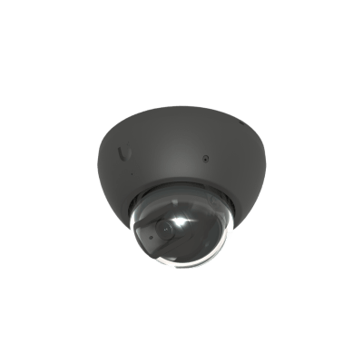 [UVC-AI-DOME-B] Cámara UniFi Protect G5 AI Dome Negro, Para Interior o Exterior, 4K (8MPX), Ángulo 109.9°. Visión Nocturna IR Hasta 40m, Detecciones Inteligentes de Rostros y Placas, Audio Bidireccional, Protección IP66, Anti-Vandalismo