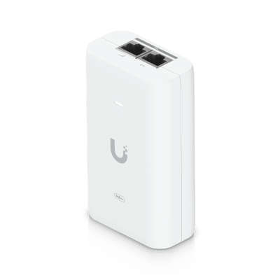 [UACC-POE++-10G] Adaptador PoE++ / 54V DC @ 1.12A / hasta 60W / Puertos 10 GbE / Protección de Sobretensiones