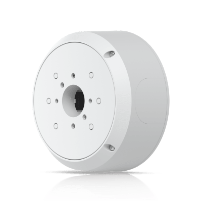 [UACC-CAMERA-JB-W] Camera Junction Box – Caja de Conexiones Antimanipulación en Color Blanco para Cámaras UniFi Protect Bullet, Dome y Turret