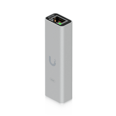 [UACC-ADAPTER-RJ45-USBC-5GE] Adaptador Compacto USB-C a 5 GbE RJ45, con Indicador de Actividad LAN, Compatible con Mac, Windows y Linux, Ideal para Agregar Conectividad Ethernet de Alta Velocidad a Equipos con puerto USB Type-C