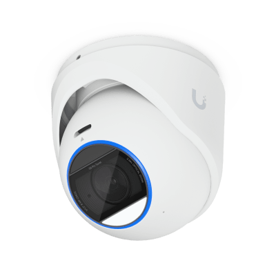 [UVC-G6-PRO-TURRET-W] UniFi Protect G6 Pro Turret – Cámara 4K PoE+ Antimanipulación y Todo Clima con Motor de IA Multi-TOPS, Zoom Óptico 2.36× y Sensor CMOS 1/1.2