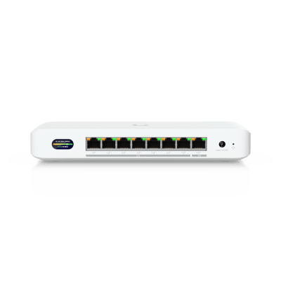 [UDB-SWITCH] UniFi Device Bridge Switch (UDB-Switch) – Switch PoE+ Compacto con Puertos Multi-Gig (1 x 10 GbE y 7 x 2.5 GbE) y Enlace Inalámbrico WiFi 7 Integrado