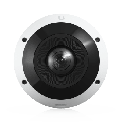 [UVC-G6-PRO-360-W] UniFi G6 Pro 360 – Cámara Panorámica 12 MP PoE, Resistente a la Intemperie y Antivandálica con Cobertura de 360°, Zoom, Giro e Inclinación Digitales, y Visión Infrarroja Inteligente